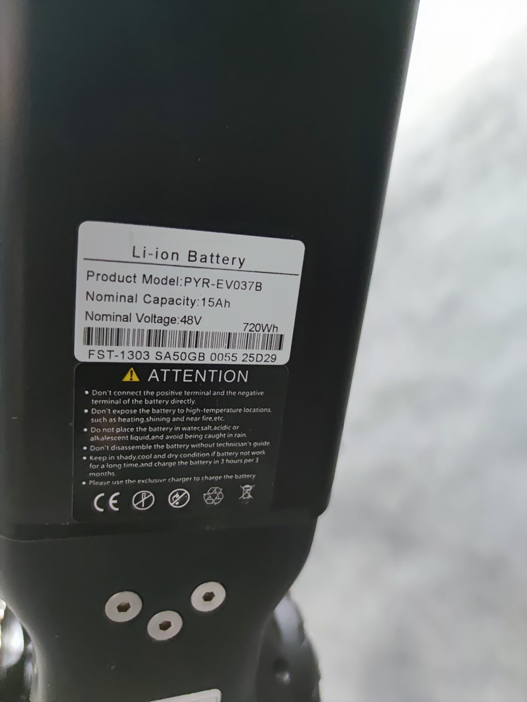 Электровелосипед Twitter EM6-BLACK