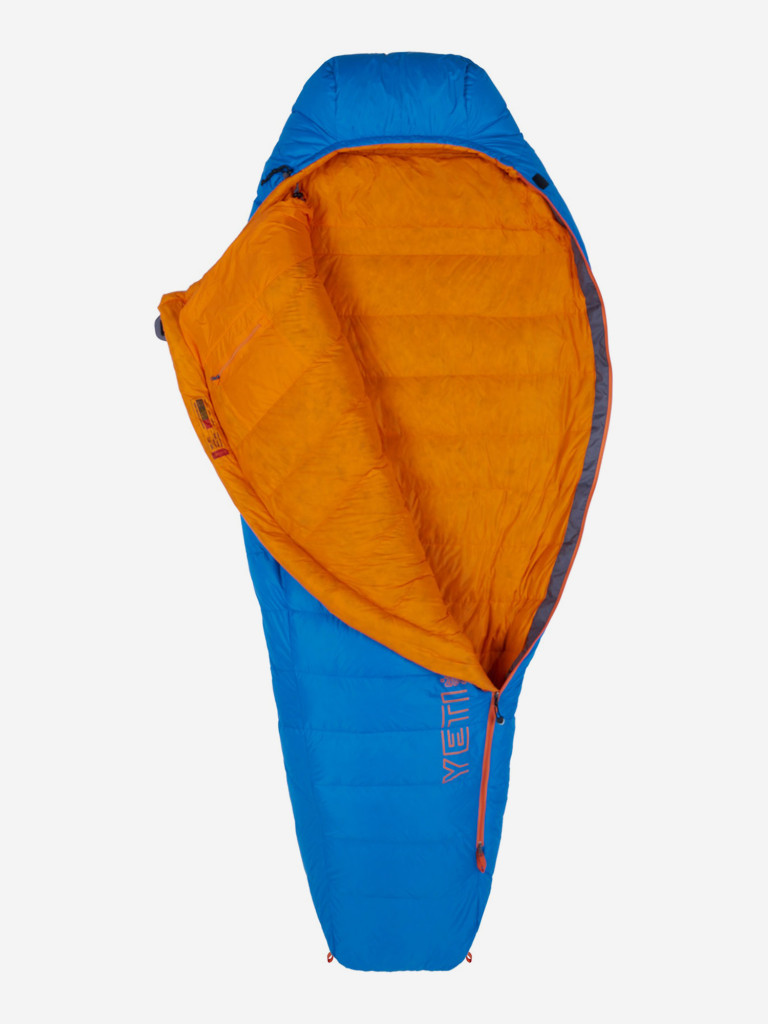 Спальный мешок пуховый Red Fox Yeti-20C long правосторонний