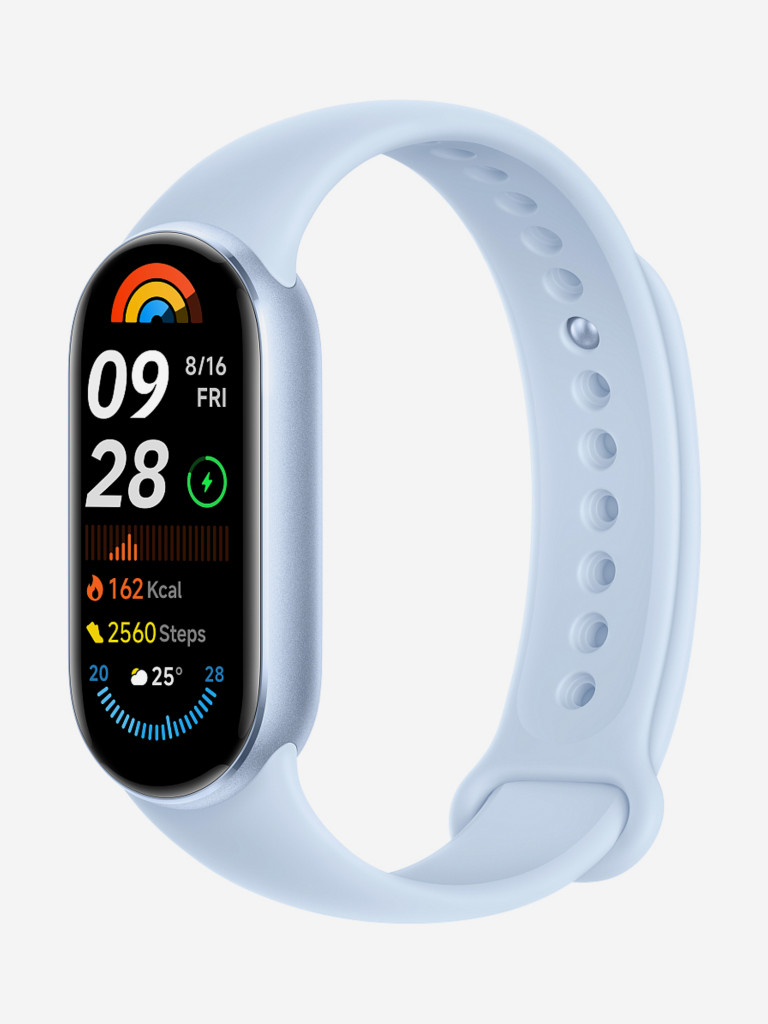 Фитнес-браслет Xiaomi Smart Band 9 синяя Арктика