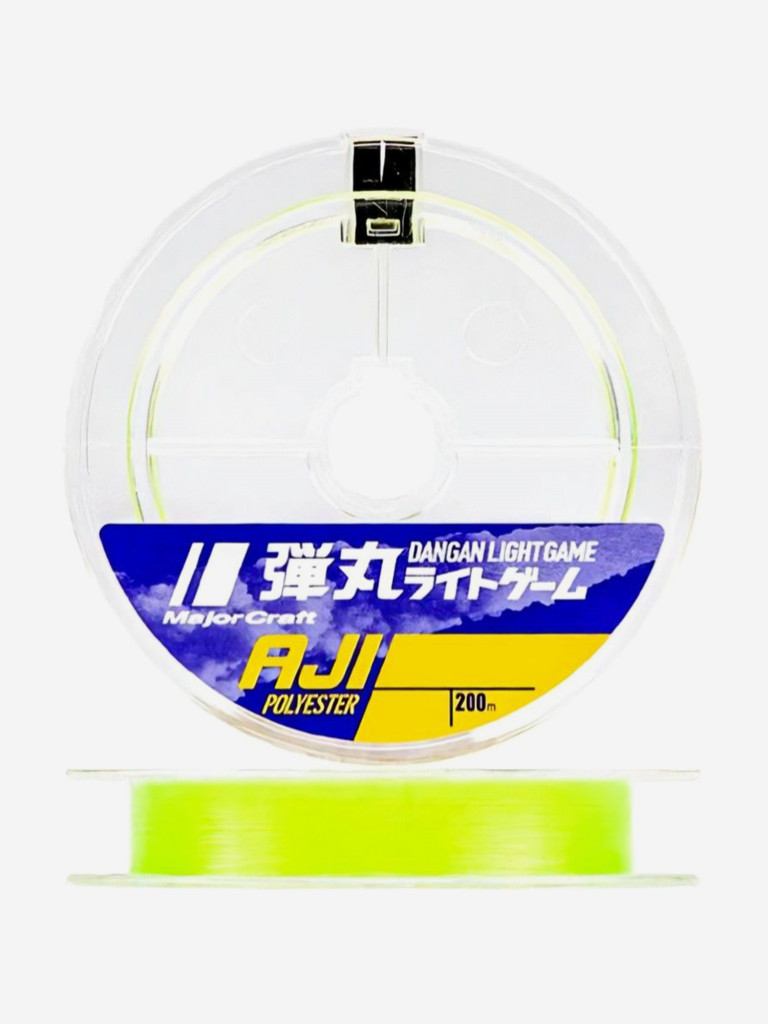 Монофильная леска эстер Major Craft DANGAN Light Game AJI Polyester DLG-A-0.3/1.5lb/0.09mm, 200m