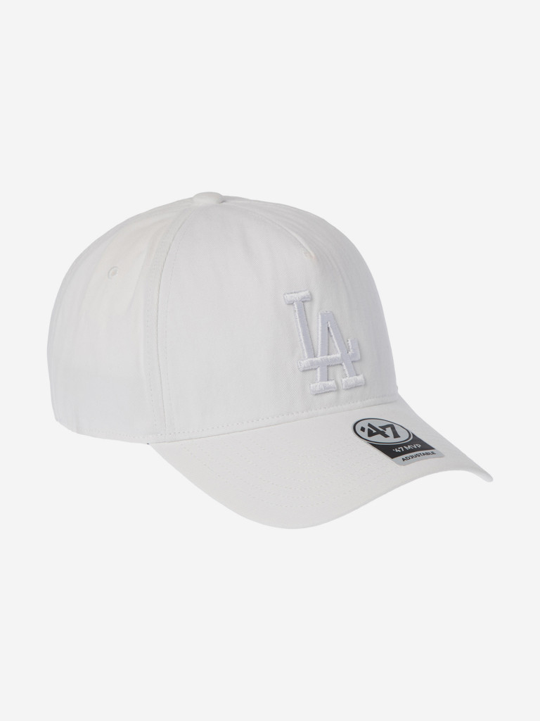 Бейсболка 47 BRAND B-REPDT12WBP-WH Los Angeles Dodgers MLB (белый)