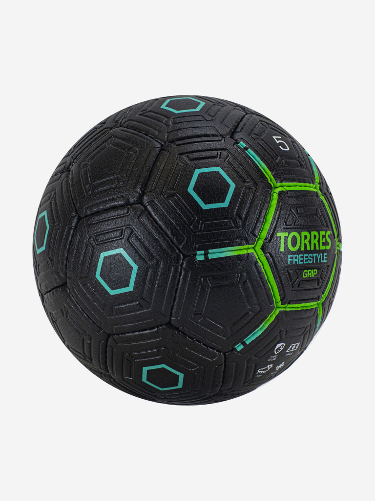 Мяч футбольный Torres Freestyle Grip арт.F320765 р.5 Зеленый цвет — купить  за 2919 руб. со скидкой 17 %, отзывы в интернет-магазине Спортмастер