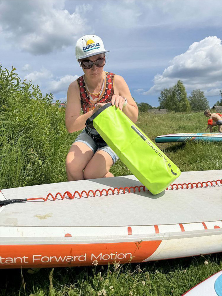 Гермомешок SUP Face 12L, зеленый