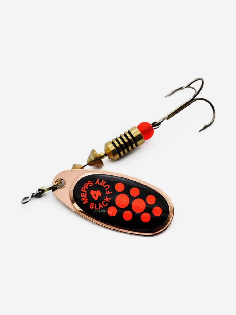 Блесна Mepps BLACK FURY ORANGE CU №4