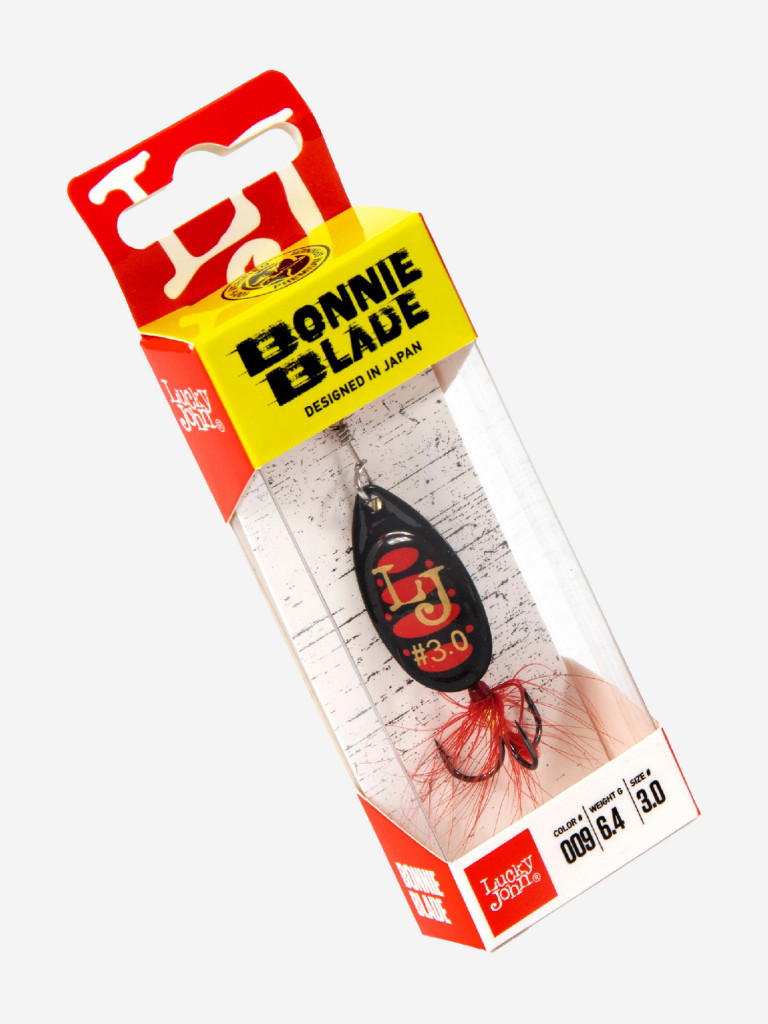 Блесна вращающаяся Lucky John BONNIE BLADE 3, вес 6.4 г