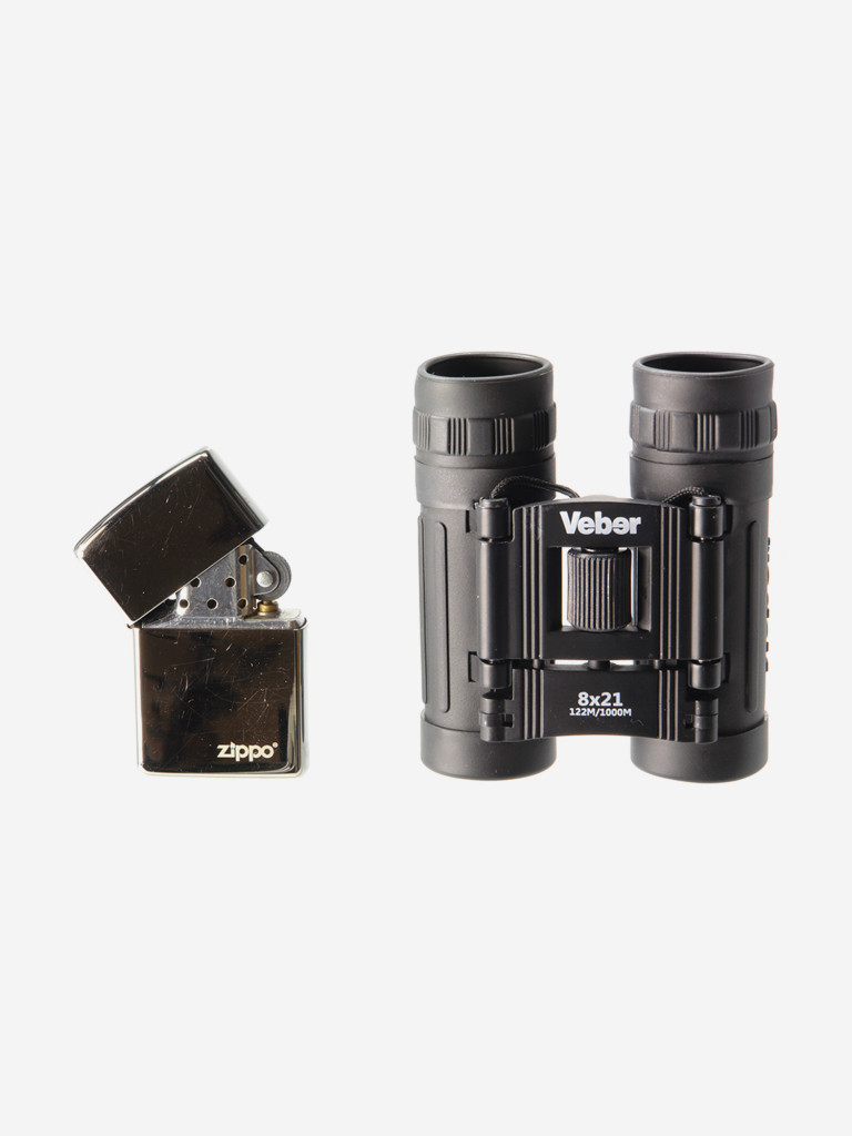 Бинокль Veber БН 8*21 черный Sport