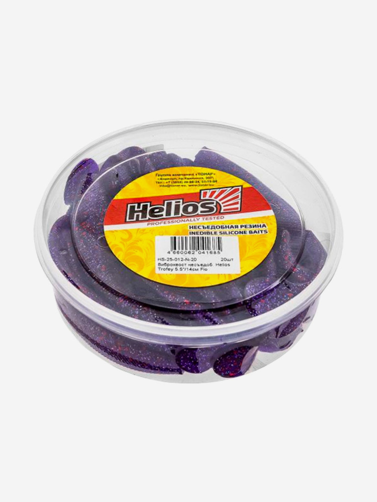 Мягкая приманка Helios Trofey, 5,5'' / 14 см, Fio, 20 шт (HS-25-012-N-20)
