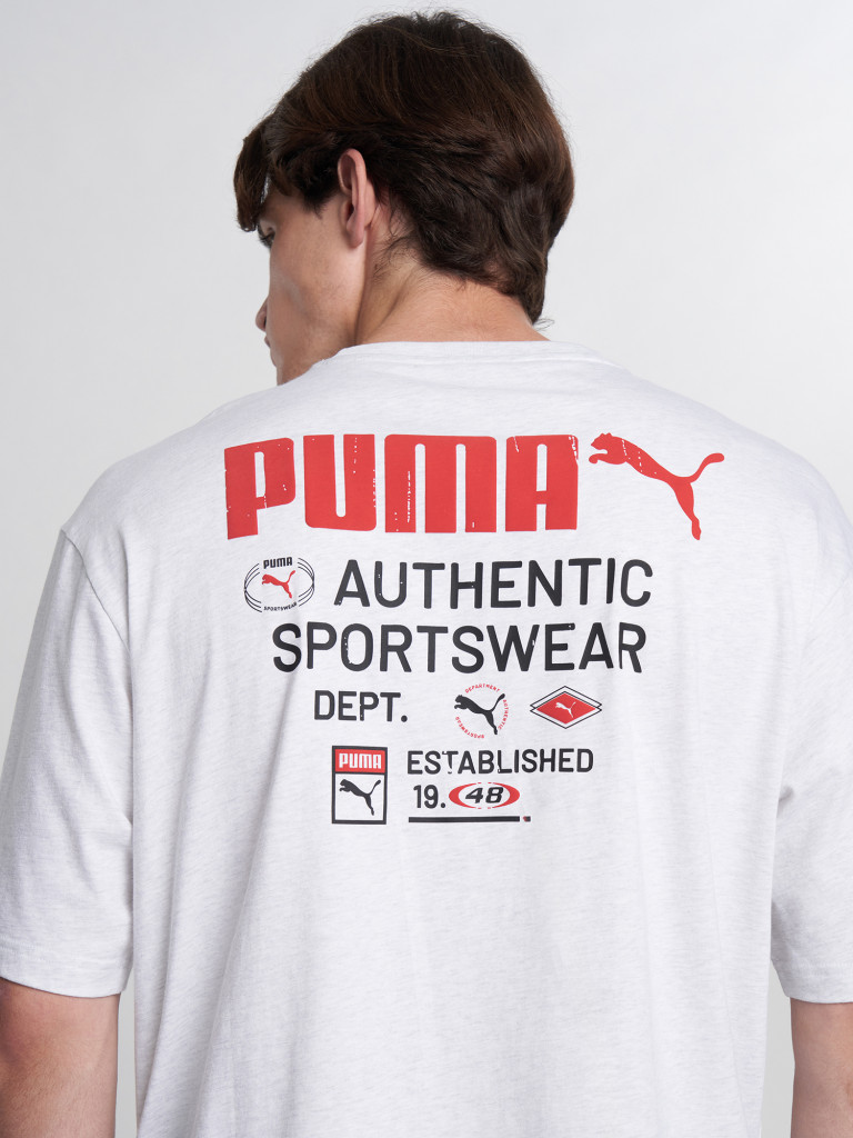 Футболка мужская PUMA Graphics Boxy