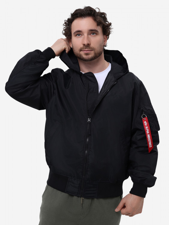 Ветровка мужская Logo L-2B Hooded Hunter Alpha Industries