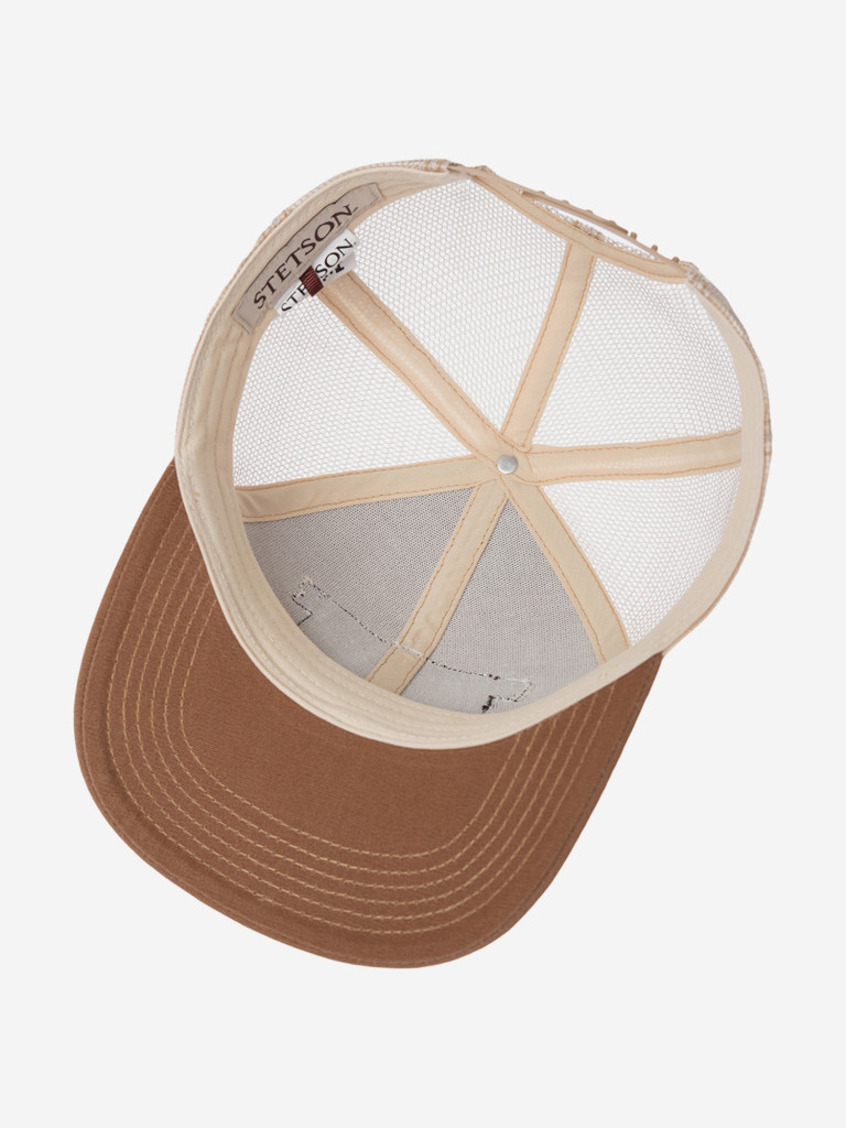 Бейсболка с сеточкой STETSON 7771106 BASEBALL CAP MUSTANG (бежевый)