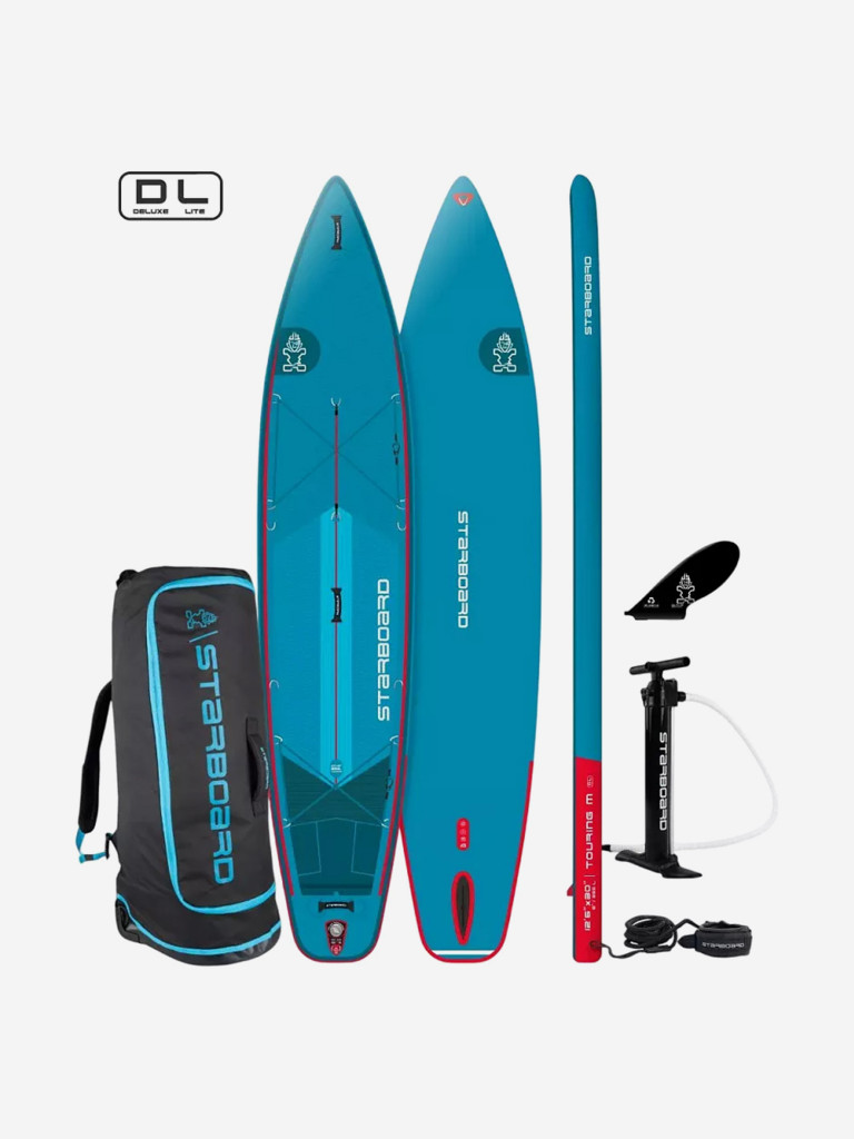 Сапборд надувной двухслойный Starboard Touring М Deluxe Lite 12.6x30x6, 381x76x15 см