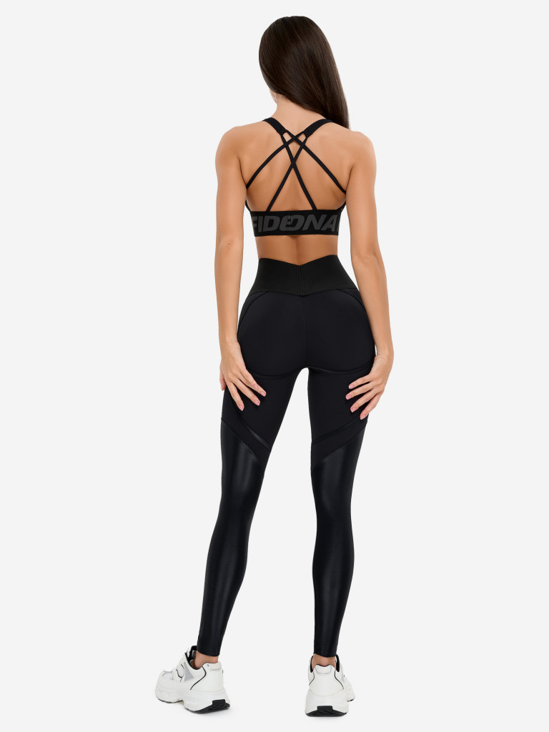 Лосины женские Bona Fide: Flirt Leggings "Black"