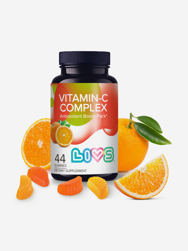 Мармеладный витамин С комплекс LIVS, 44 шт