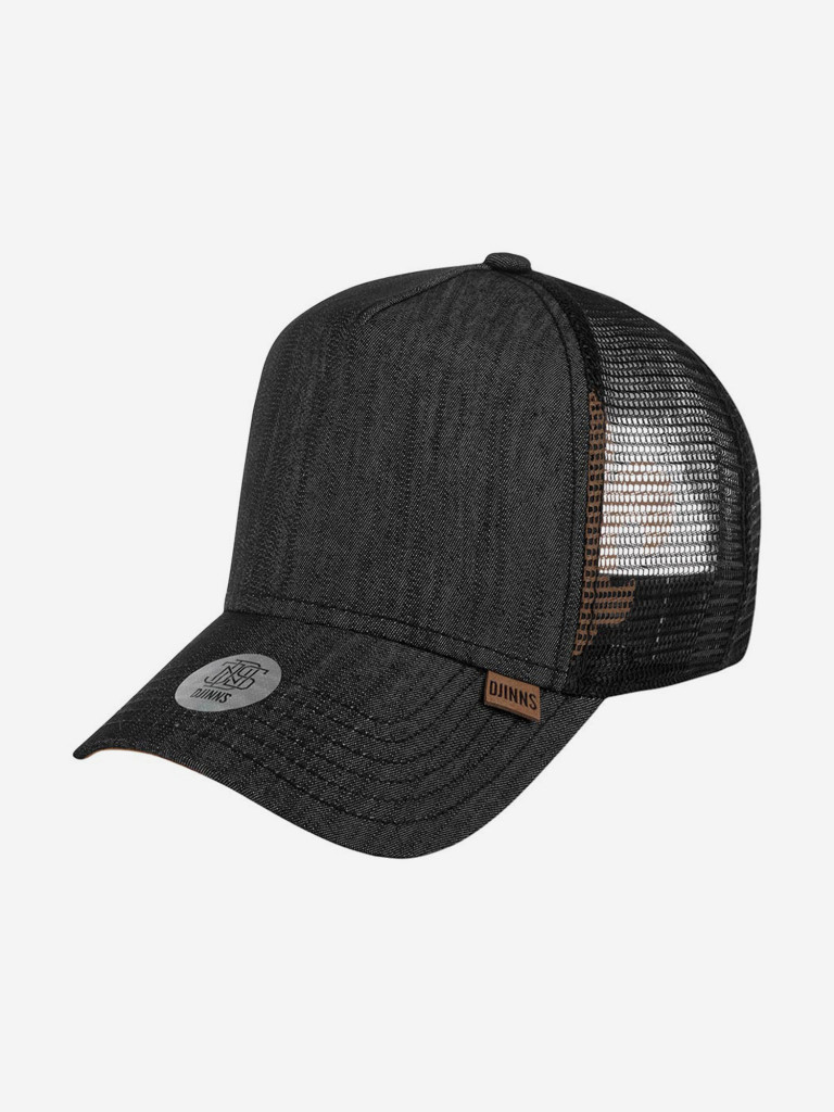 Бейсболка с сеточкой DJINNS HFT Cap Linen 2014 (черный)
