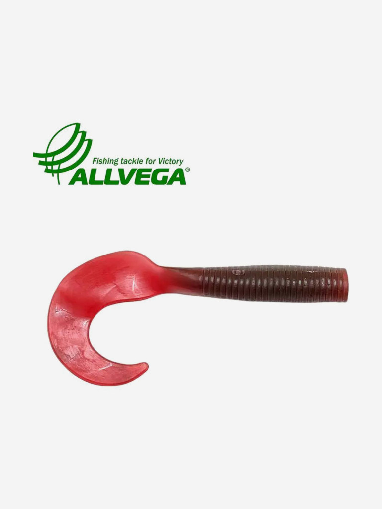 Приманка съедобная ALLVEGA "Flutter Tail Grub" 8см (7шт.)