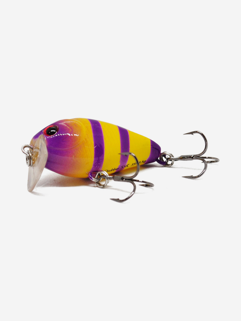 Воблер Mottomo Chubber SSR 35F 3,5g Yellow Violet