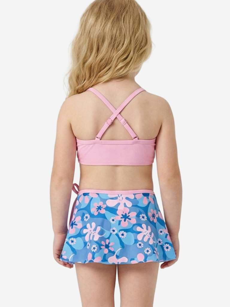 Комплект для девочки: купальный костюм, юбка PlayToday