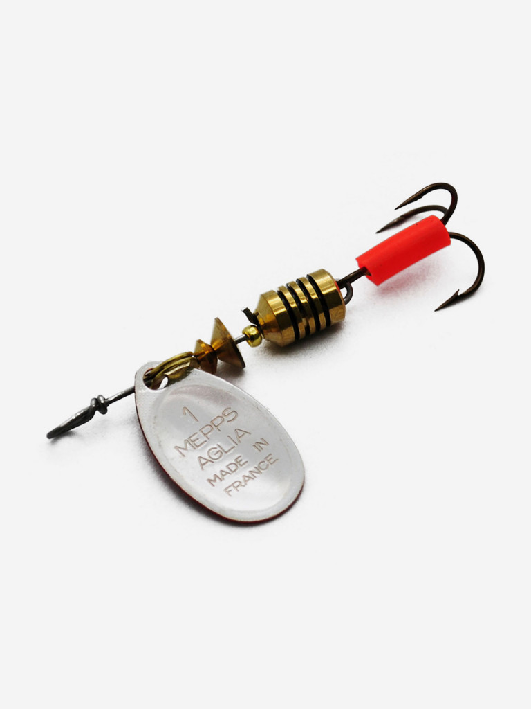 Блесна Mepps AGLIA Platium AG/ROUGE №1