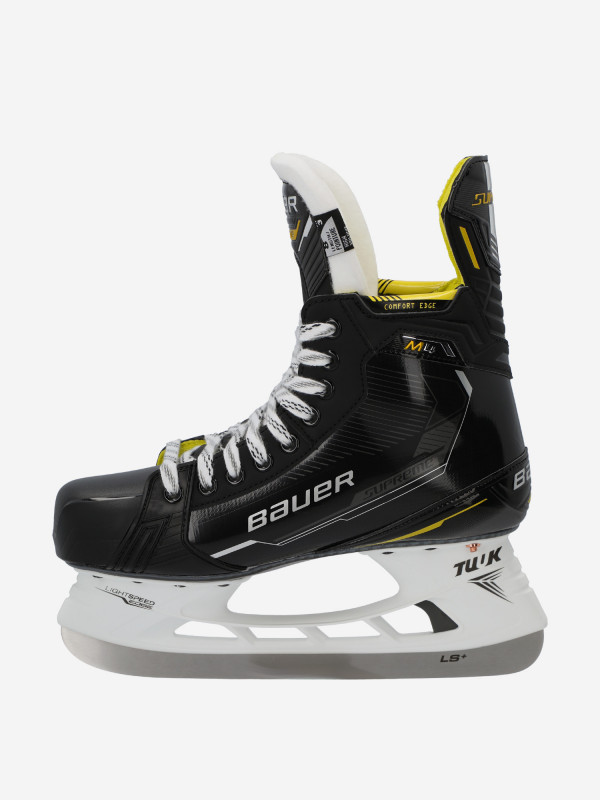 Коньки хоккейные Bauer Supreme M4 Skate SR FIT3 1059770 черный цвет — купить за 44199 руб. со скидкой 15 %, отзывы в интернет-магазине Спортмастер