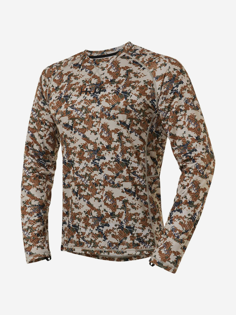 Лонгслив мужской HUT VORGA для охоты, камуфляж