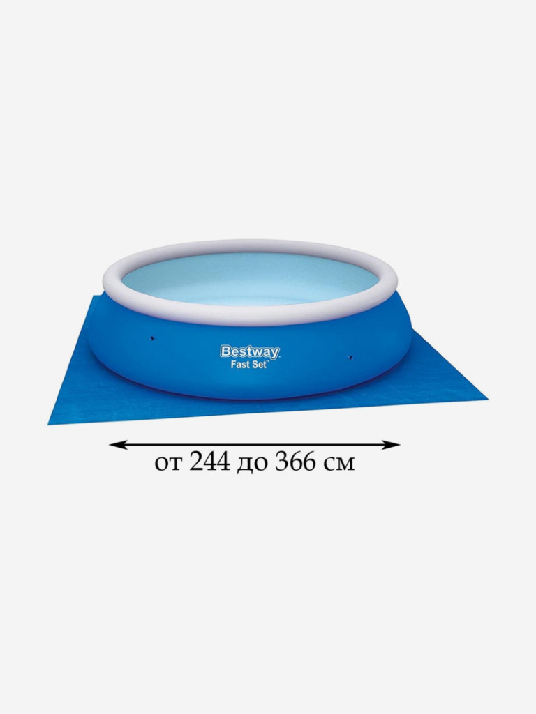 Подстилка для бассейнов Bestway 58002 (396х396см)