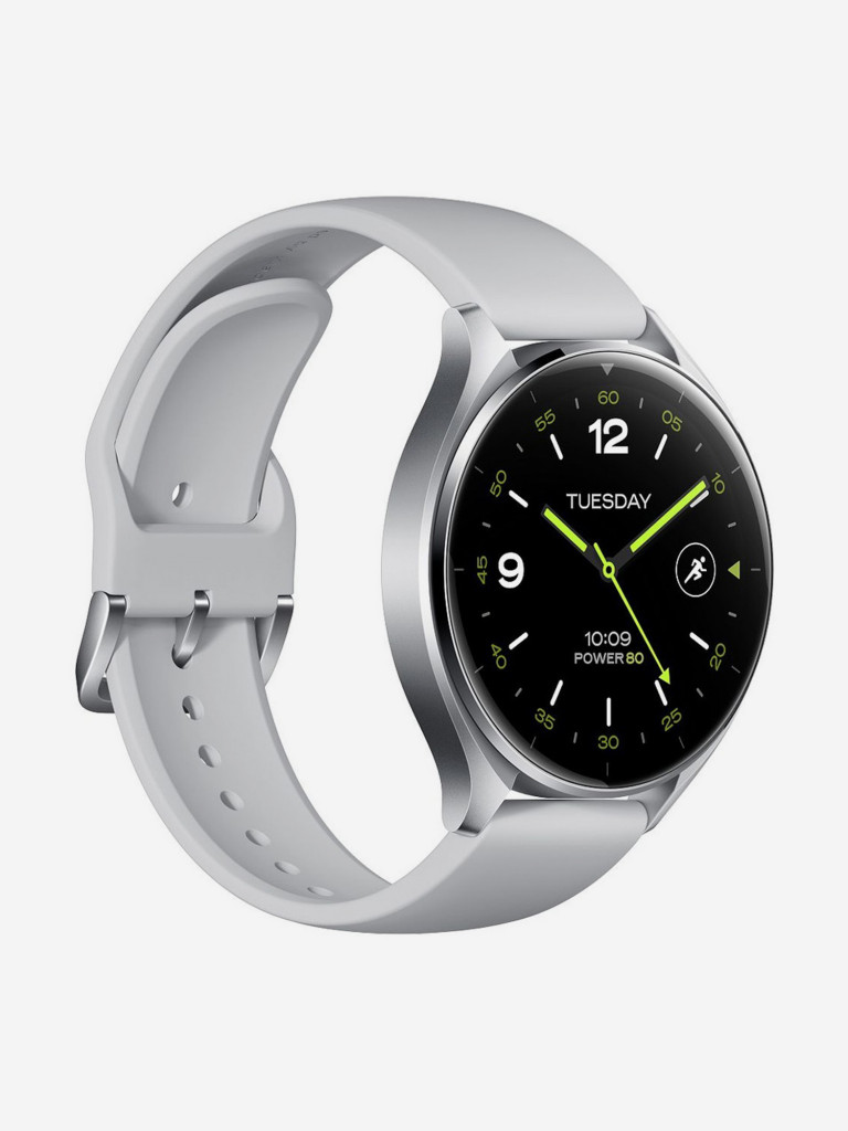 Смарт-часы Xiaomi Watch 2 Silver Case With Gray TPU Strap