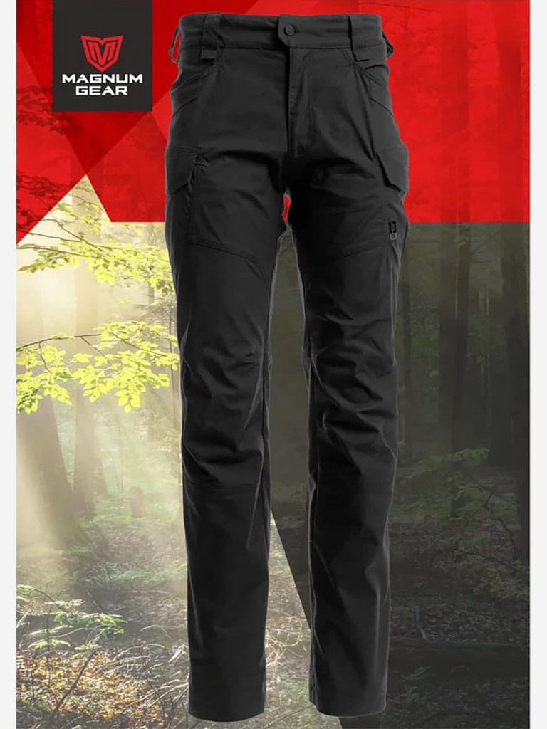Брюки для рыбалки мужские MAGNUM GEAR FLAGMAN черный