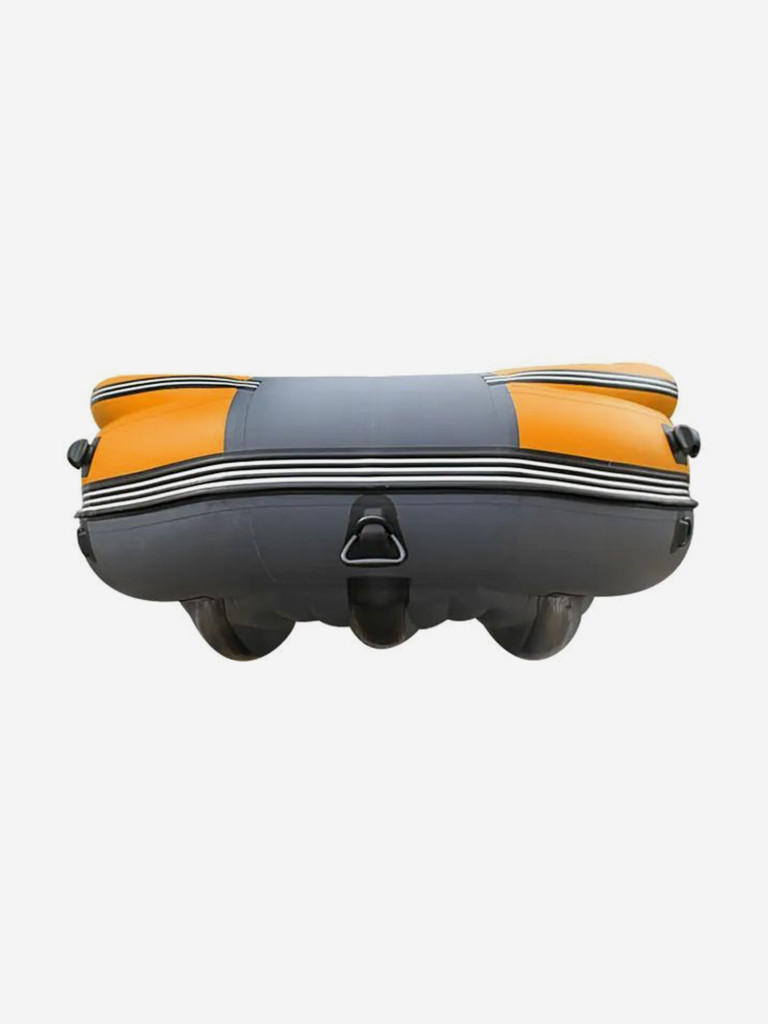 Лодка Reef Skat Triton (Риф Скат Тритон) 430 NDFi с интегрированным фальшбортом, серо-оранжевая