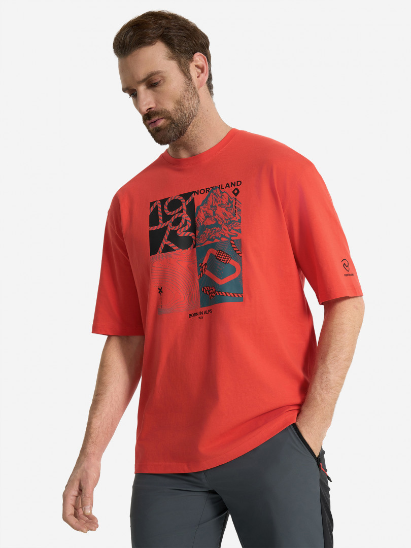 Футболка мужская Northland Красный 899₽