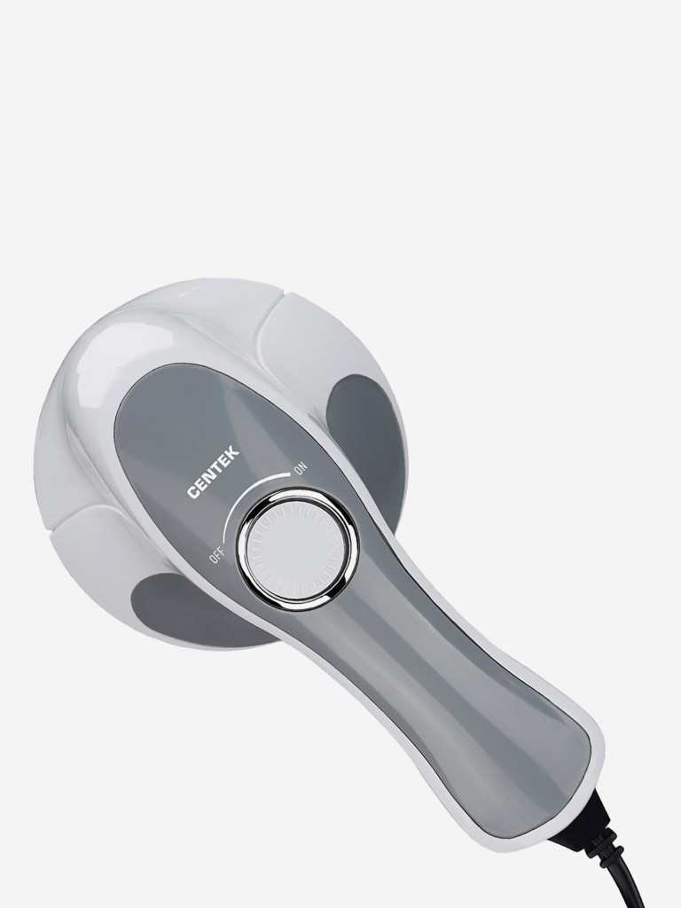 Ручной массажёр Centek CT-2603 25 Вт, 7 скоростей, 4 насадки, работа от сети, шнур 1,5 м