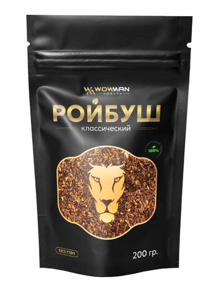 Подарочный набор WowMan Crazy Box Голубая матча (тайский синий чай)/Чай Ройбуш классический/Чай Улун клубника-банан