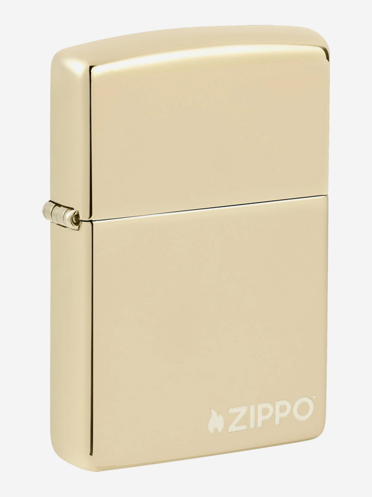 Зажигалка бензиновая ветроустойчивая Zippo Logo Champagne