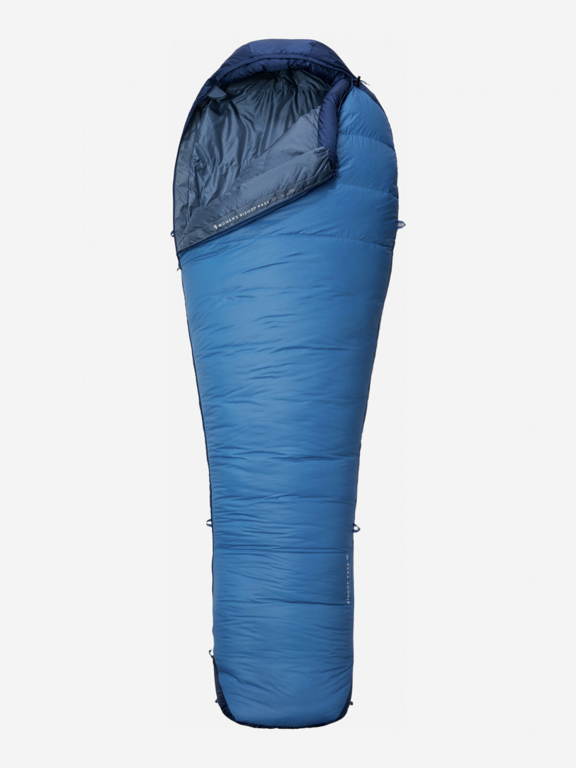 фото Спальный мешок женский mountain hardwear bishop pass -1 правосторонний, синий