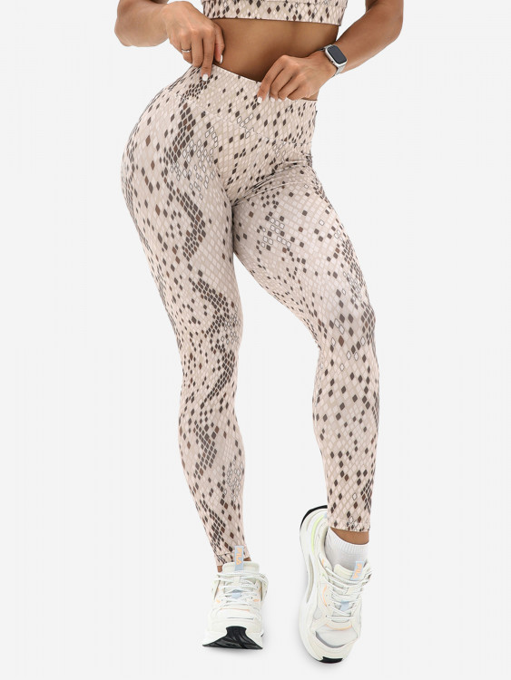 Легинсы женские спортивные BARKA, лосины для спорта, тайтсы