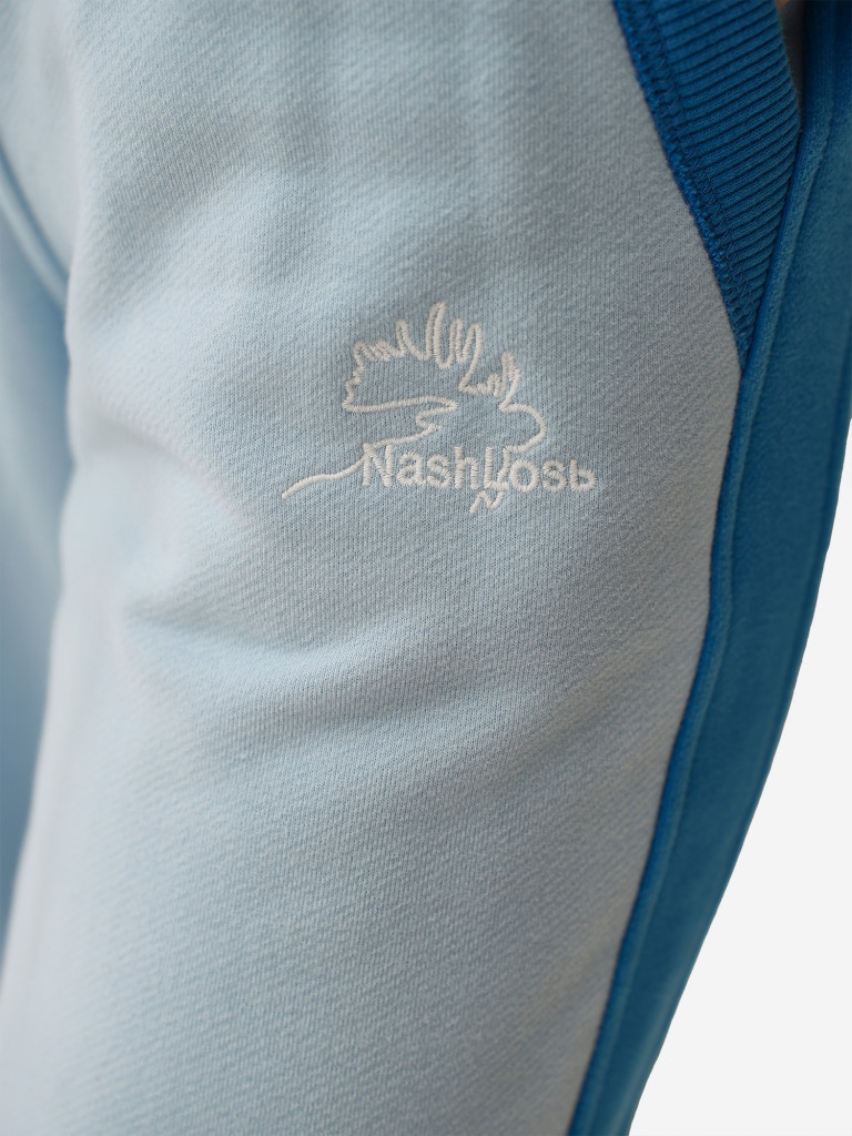 Брюки женские NashLosь прямые с широкими лампасами