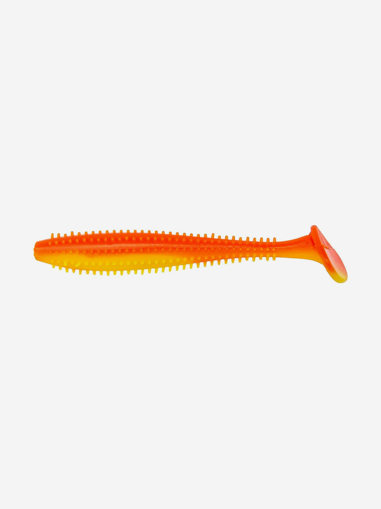 Мягкая приманка Helios Shaggy, 3,35'' / 8,5 см, Orange & Yellow, 30 шт (HS-16-015-N-30)