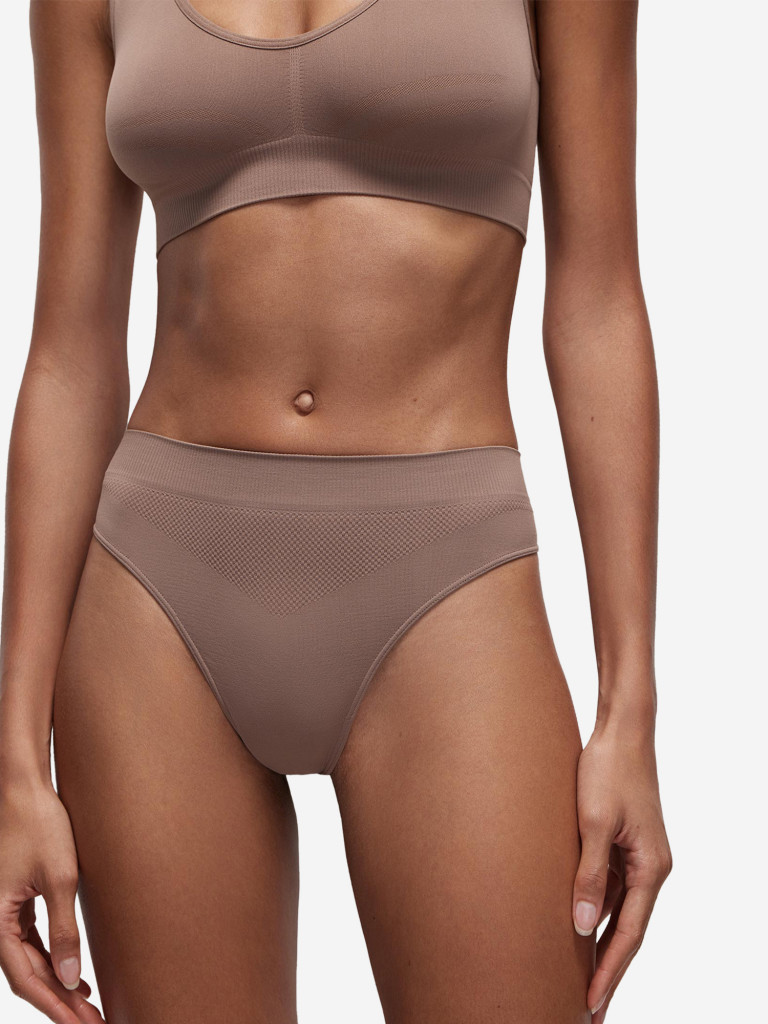 Трусы-стринги с высокой посадкой belle you