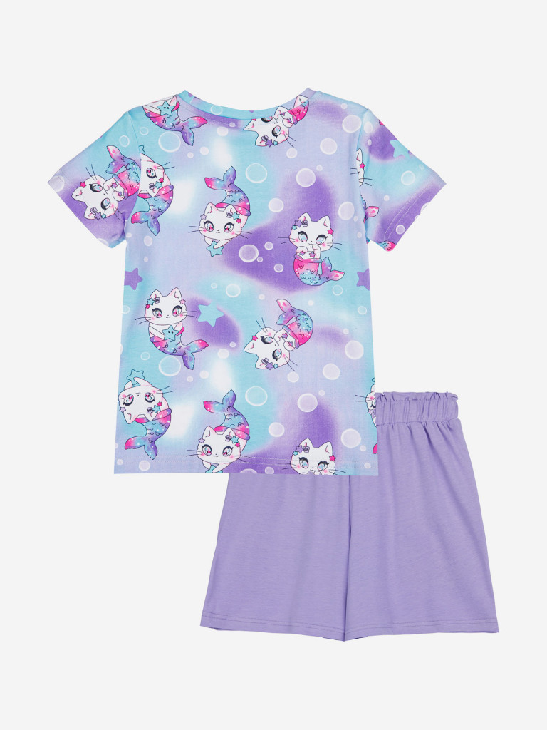 Комплект Playtoday для девочки: футболка, шорты