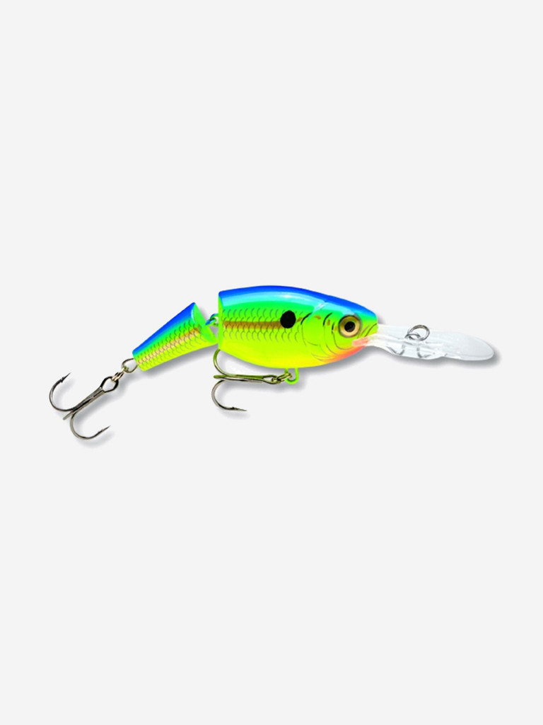 Воблер для рыбалки RAPALA Jointed Shad Rap 07, 7см, 13гр, цвет PRT, нейтральный