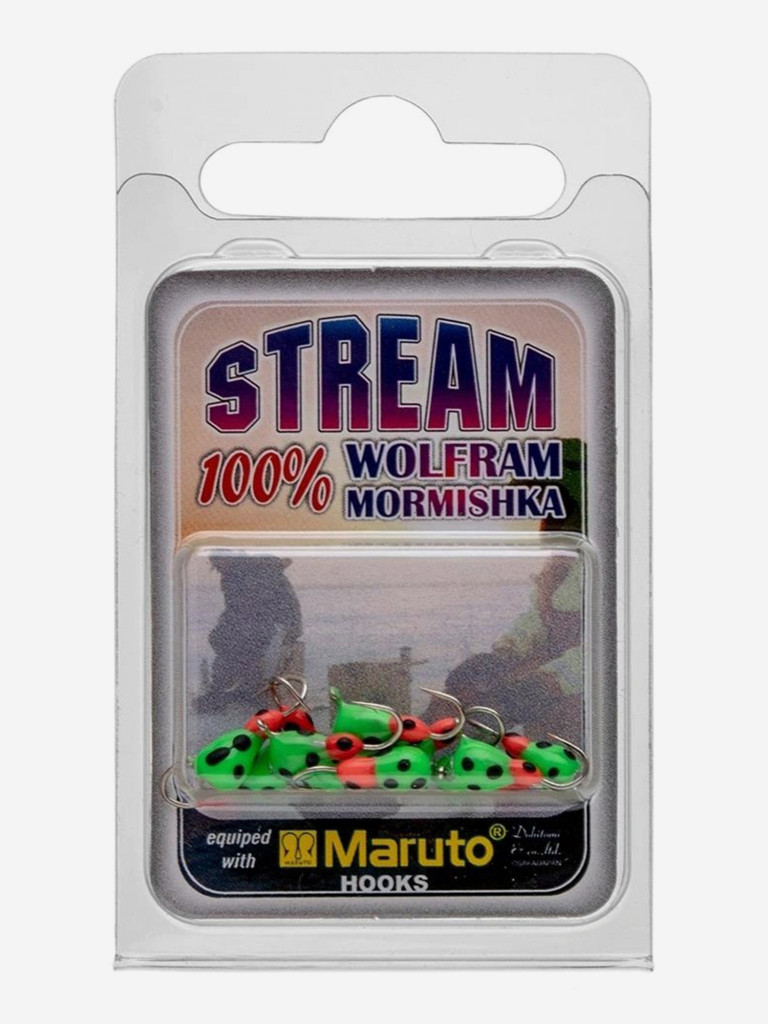 Мормышка Helios вольфрамовая Капля с ушком крашеная 3мм 0,48г 221 обмазка с камнем (MW-1130-221), 10 штук в упаковке