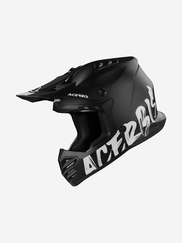 Мотошлем кроссовый детский Acerbis PROFILE JUNIOR Metallic Black