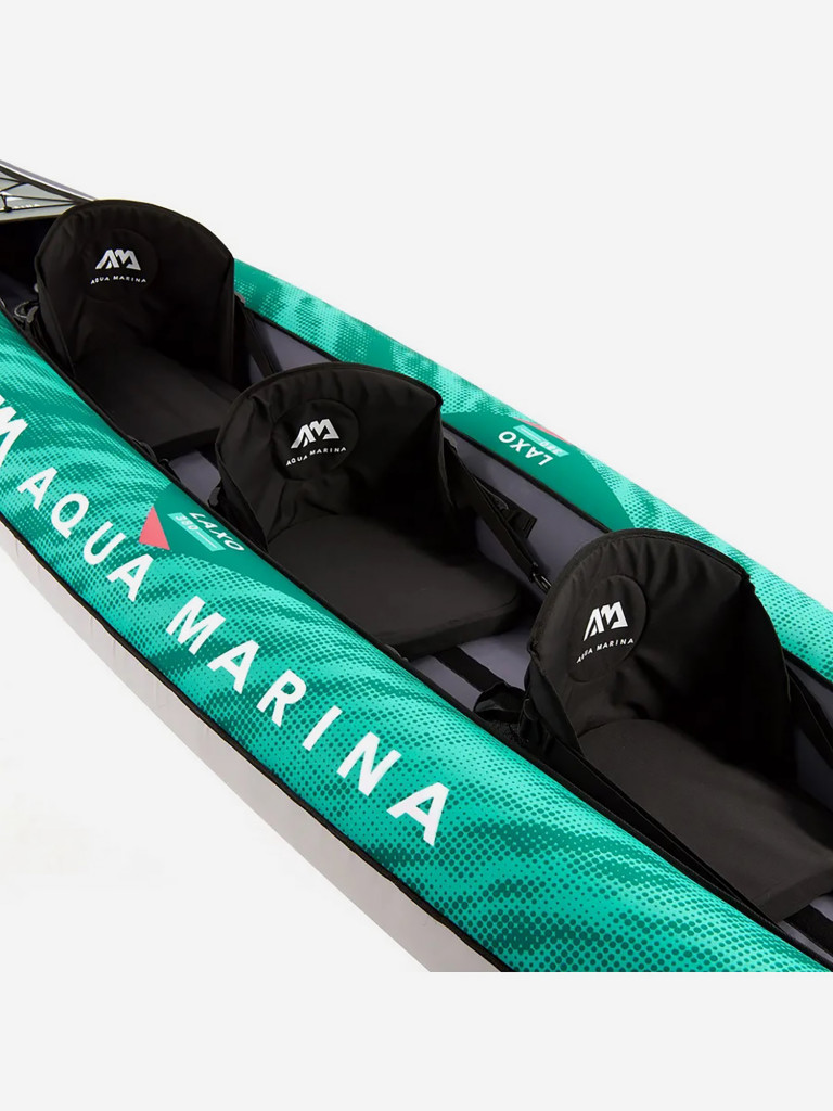 Надувная байдарка "Laxo-380" 380x90см, весла, сиденья, киль, сумка, до 210кг, уп.1