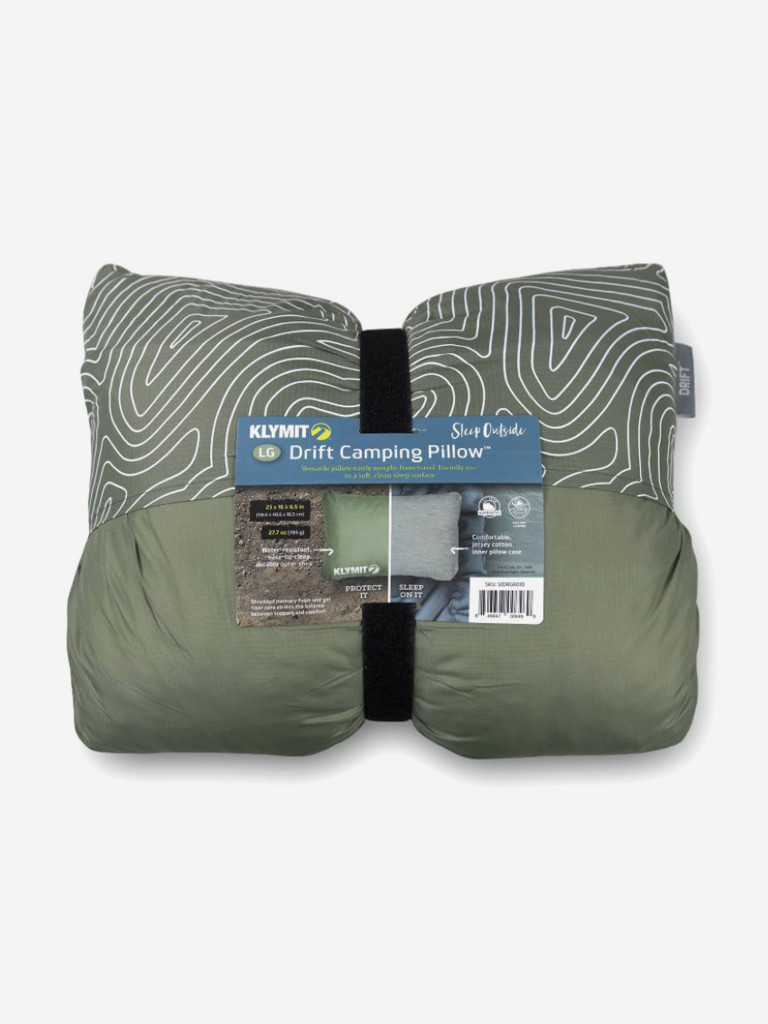 Подушка KLYMIT Drift Camp Pillow Large
