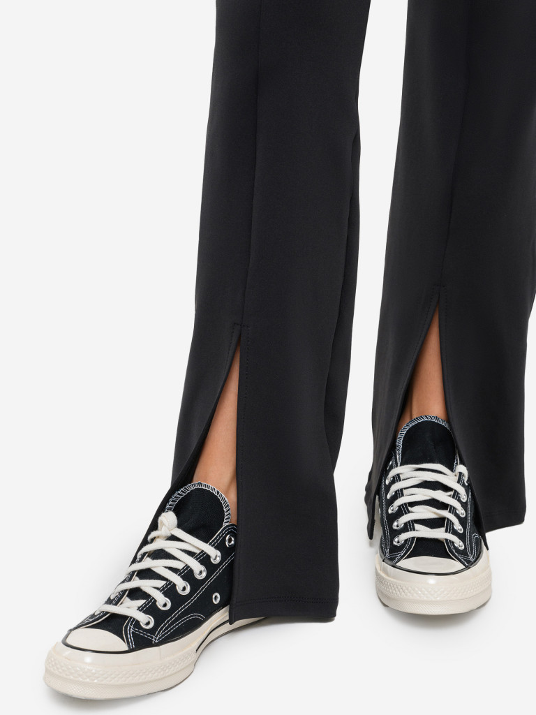 Спортивные брюки-клеш с разрезами и высокой талией EAZYWAY