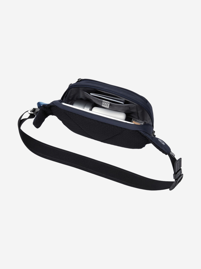 Поясная сумка антивор Pacsafe V Hip Pack, Ocean, 4 л.