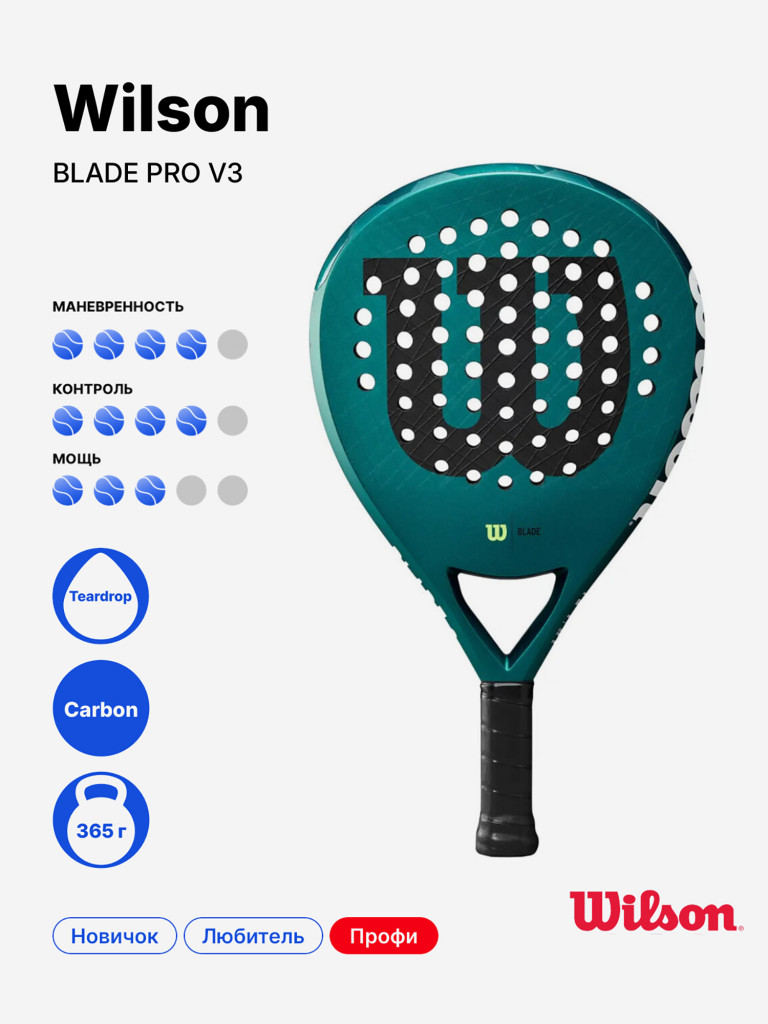 Ракетка для падела Wilson Blade Pro V3