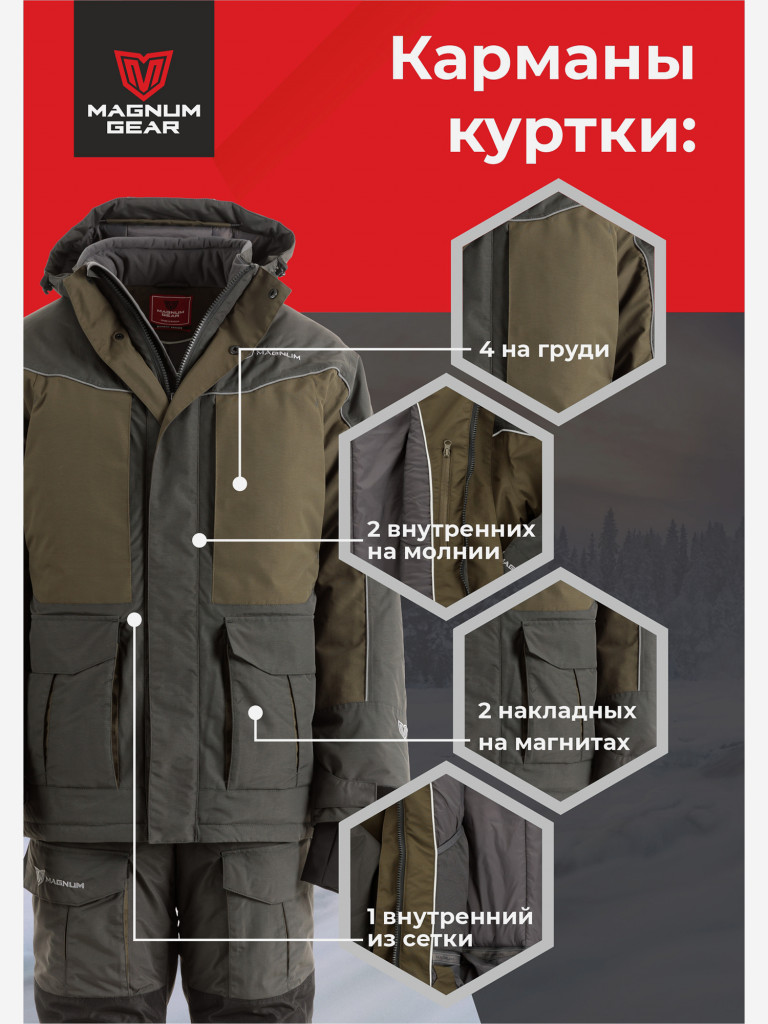 Костюм мужской MAGNUM GEAR TITAN -45° С