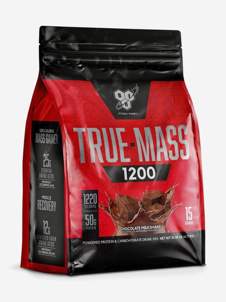 Гейнер BSN True-Mass, 4710 г, Молочный Коктейль с шоколадом
