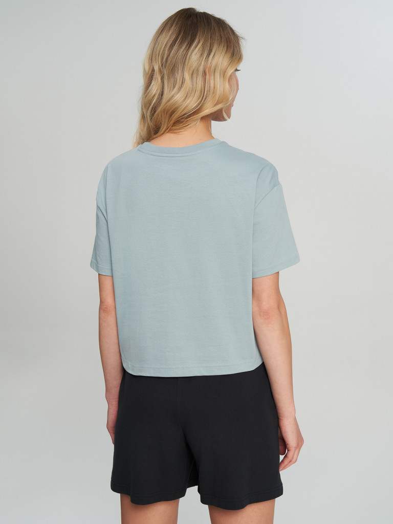 Футболка женская Columbia Rolling Bend Graphic Relaxed Crop SS