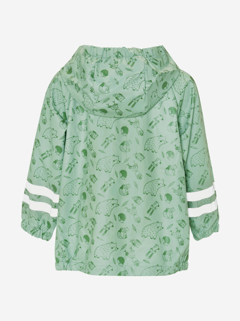 Непромокаемая детская куртка без подклада "Лесные обитатели" Playshoes